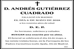 Andrés Guitérrez Cuadrado